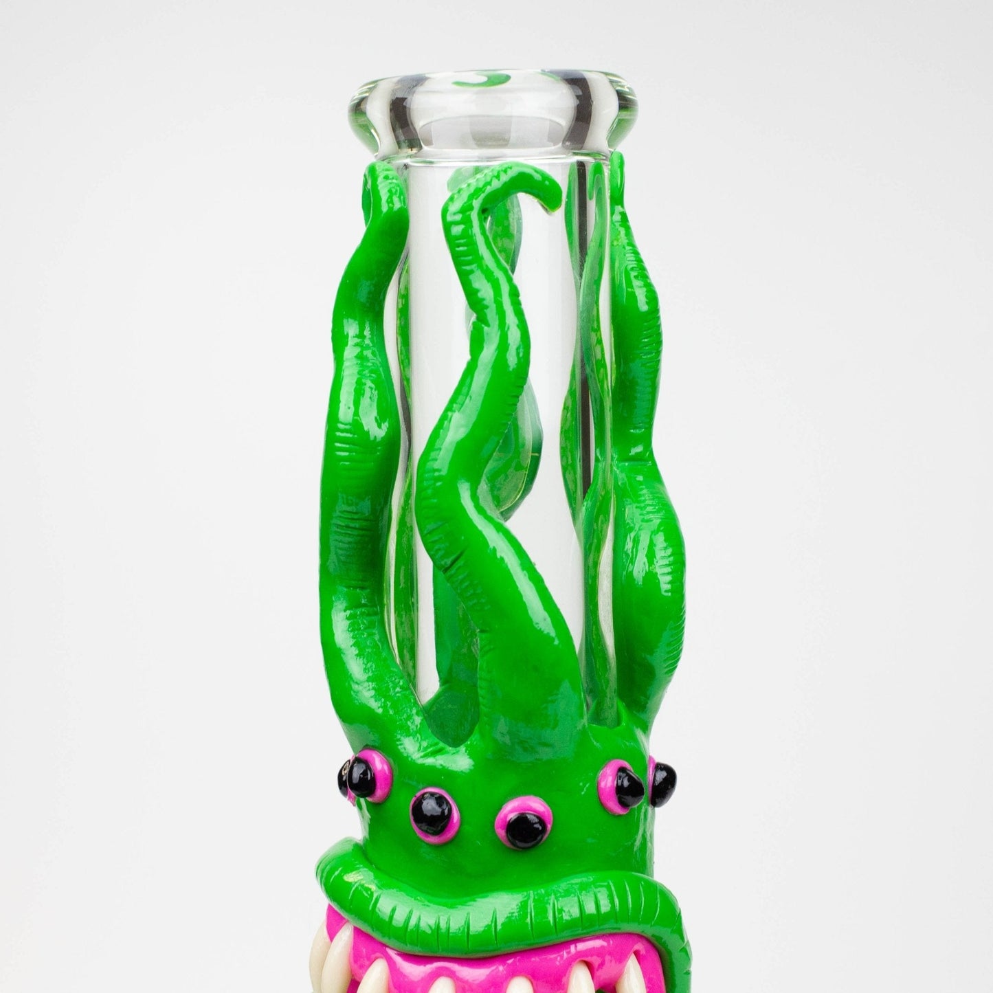 12.5" Resin 3D artwork 7mm glass beaker water bong [TS102] - TrippyQueenParadise