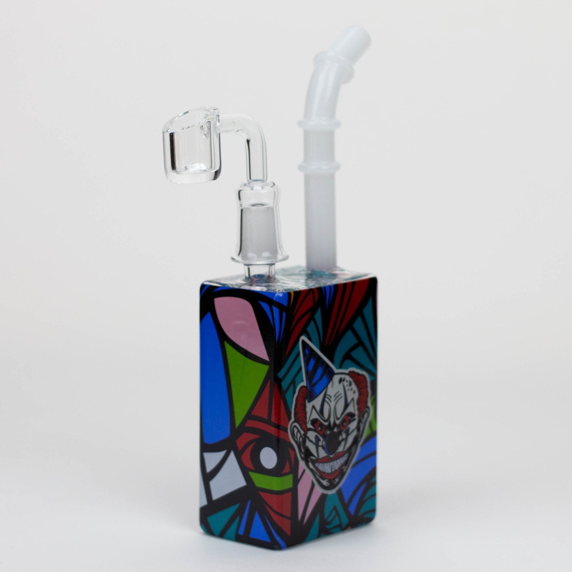 7.5" Juicy box Rigs SP2074 - Clown - TrippyQueenParadise