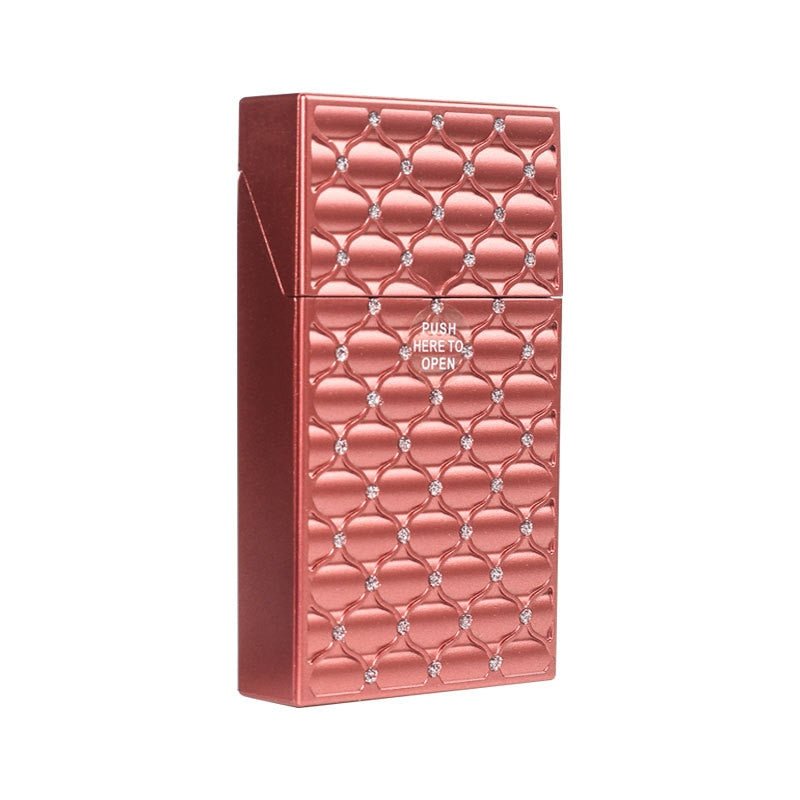 Long Slim Cigarette/Joint Case Box Cover Lady Thin Cigarette Case Box Hard Plastic Tobacco Box Storage Case Cigarette Box Case Holder - TrippyQueenParadise